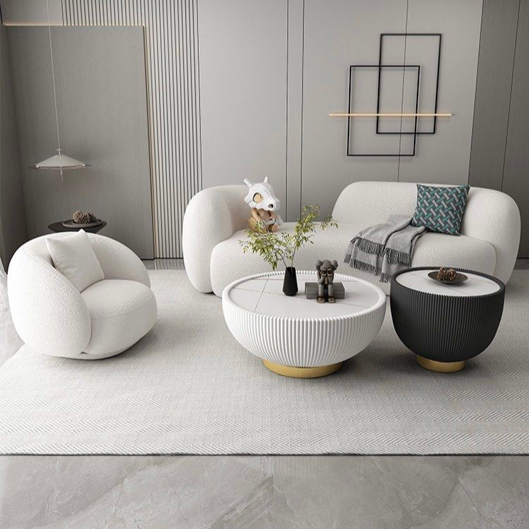 RAZEL Modern Boucle Sofa