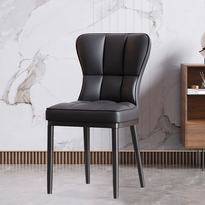 LUSSO Modern Leather Dining Chair
