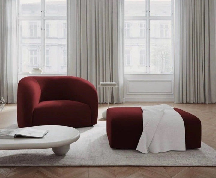 PEREZ Modern Scratch Resistant Curve Sofa
