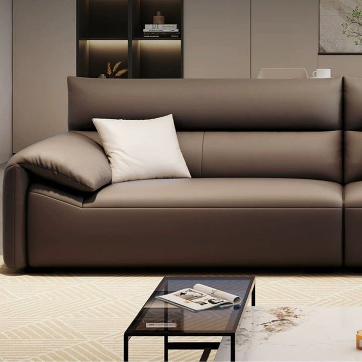 JOSH Modern Genuine Leather Sofa