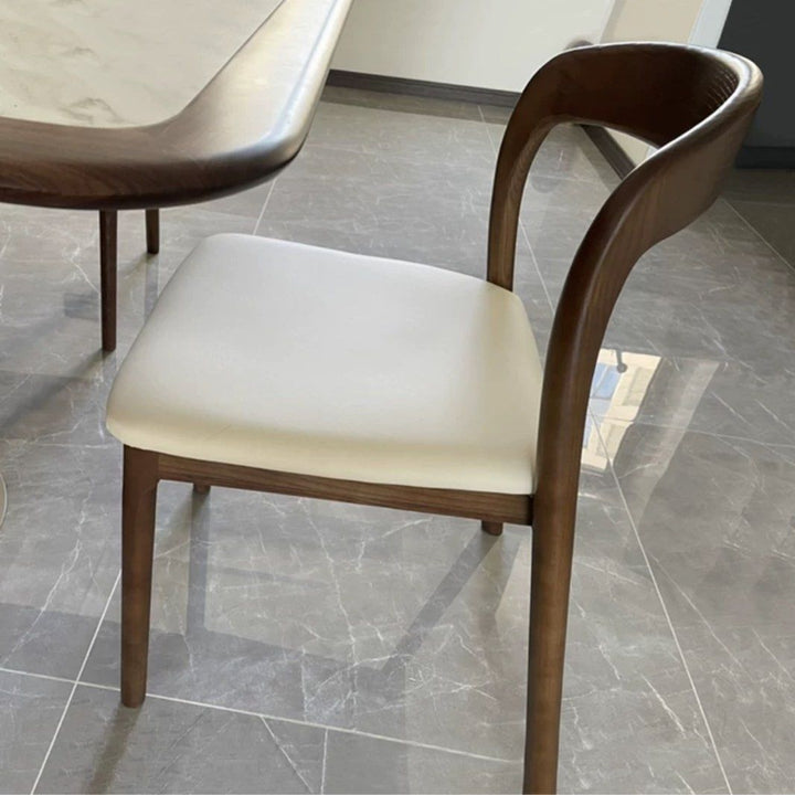 LEANN Modern Solid Wood Dining Chair