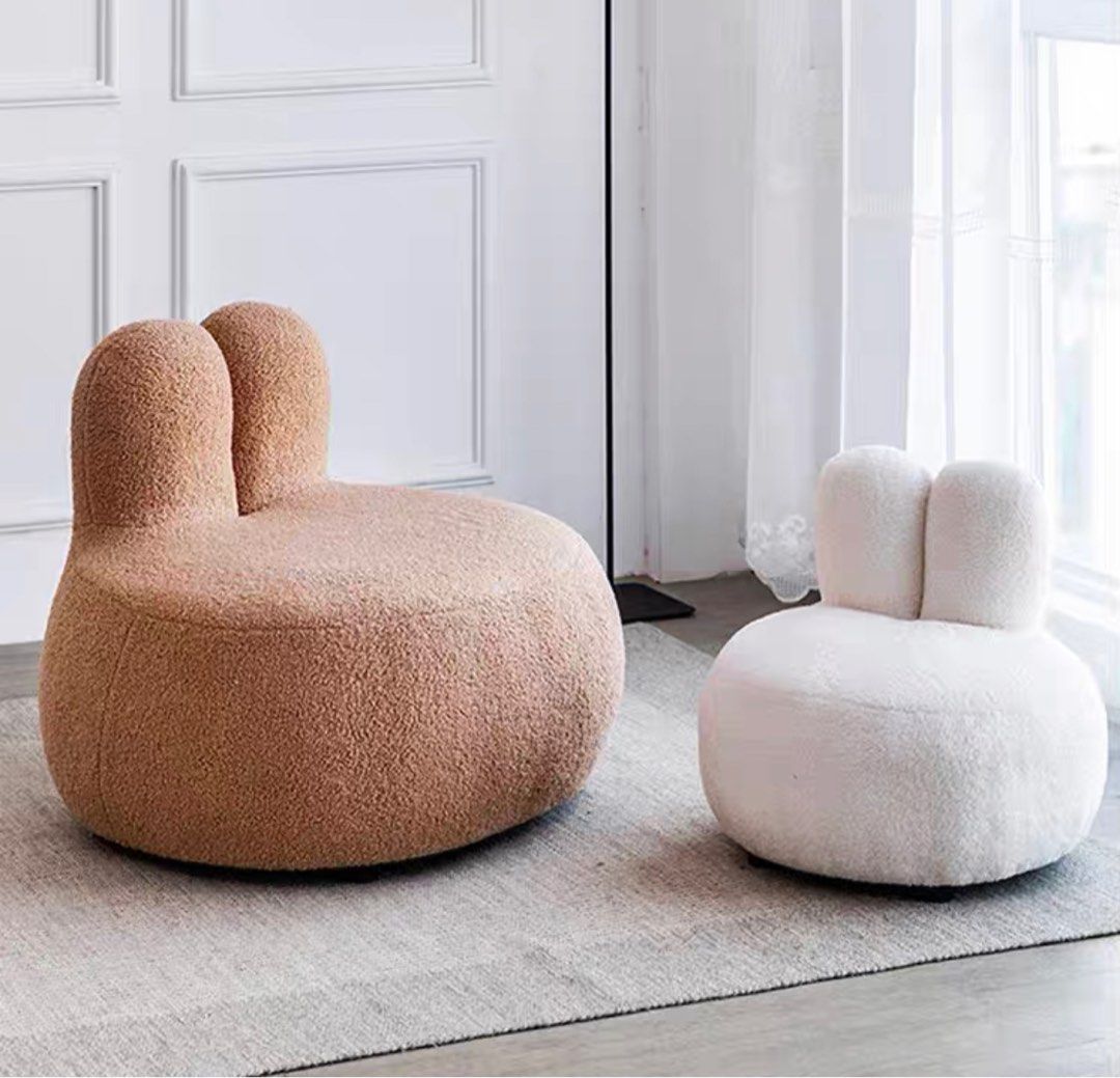 JOANNA Modern Boucle Lounge Chair