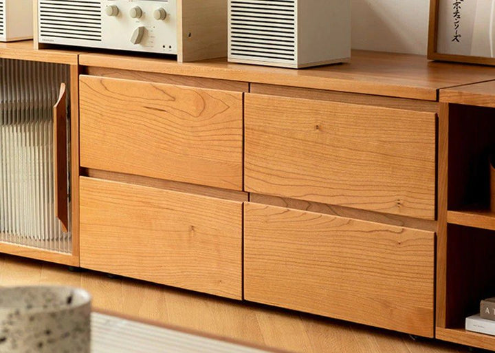 SABLEVIEW Stackable Solid Wood Modular Storage