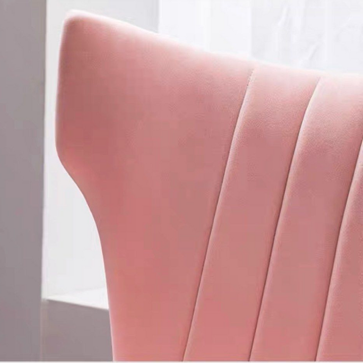 LEVI Winged Velvet Armchair