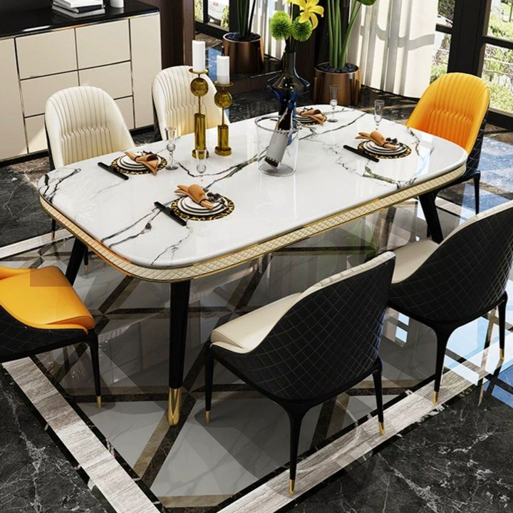 CORBETT Modern Marble Dining Table