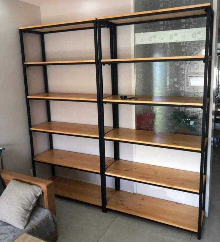 REDOAL Rustic Solid Wood Shelf
