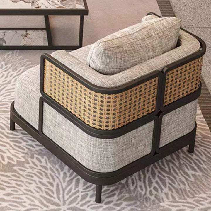 AFREL Modern Lounge Chair and Sofa Set