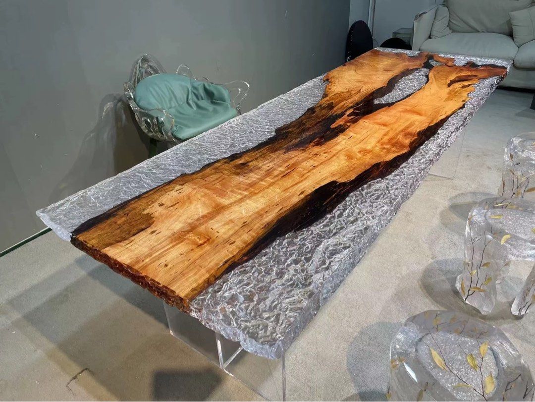 Modern Epoxy Dining Table Customisation