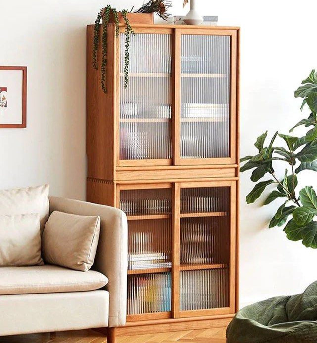 WILLOWEN Solid Wood Cabinet
