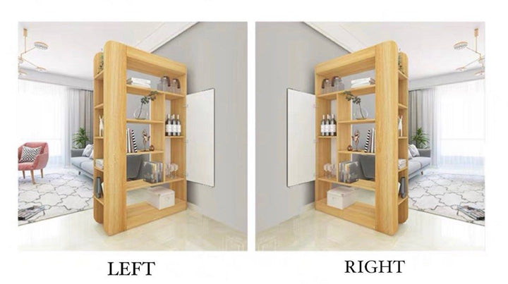 IVETE Modern Display Shelf With Door