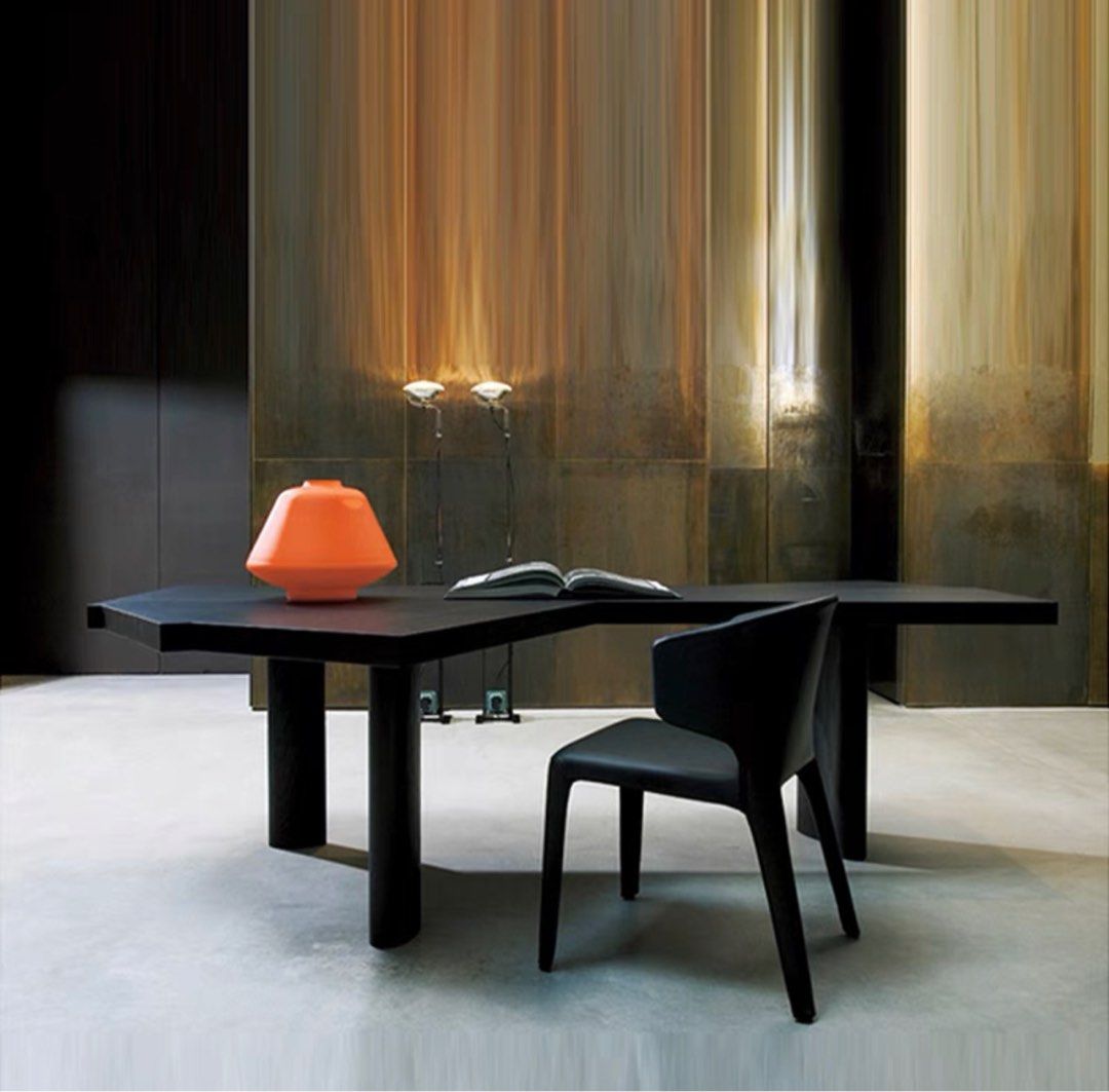 ALDEN Contemporary Solid Wood Study Desk