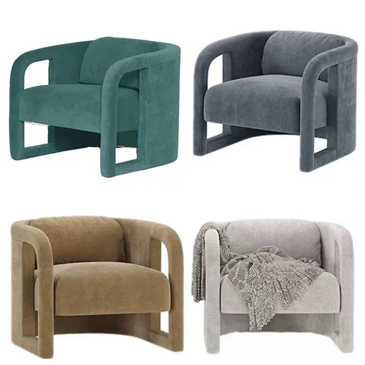 WALTER Modern Velvet Lounge Chair