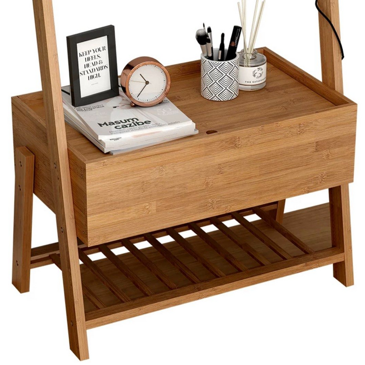 ROSS Rustic Bedside Rack/Table