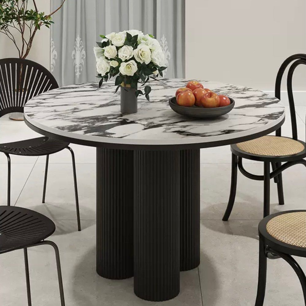 LOPEZ Round Marble Dining Table