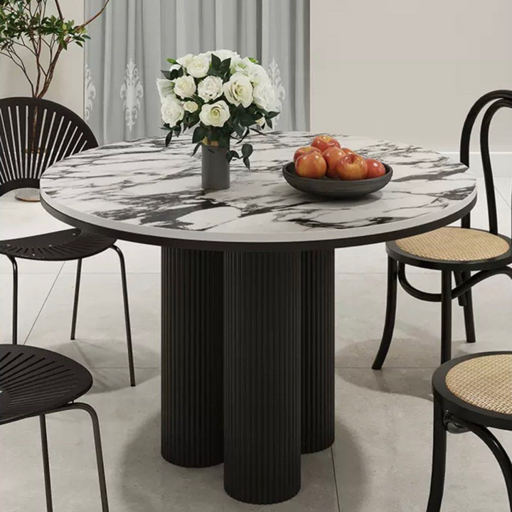 LOPEZ Round Marble Dining Table