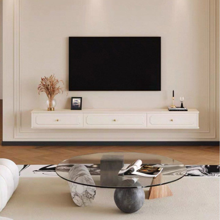 ASHELI Victorian Floating TV Console
