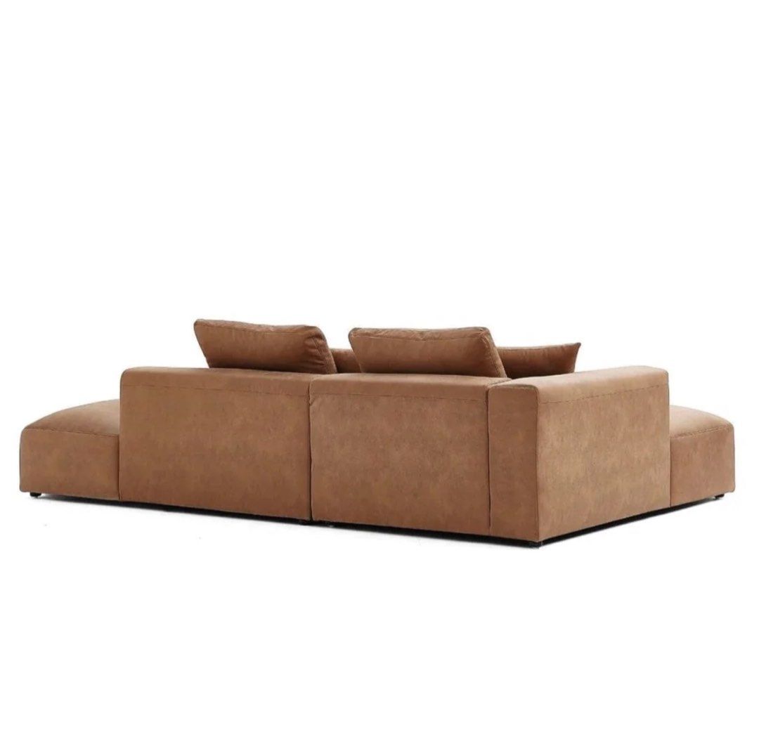 NOTION Sectional Scratch Resistant Double Chaise Sofa