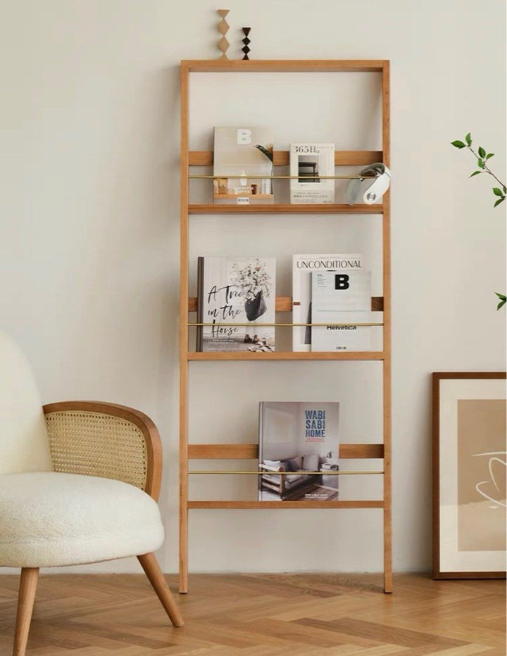 AVINGTON Solid Wood Magazine Rack
