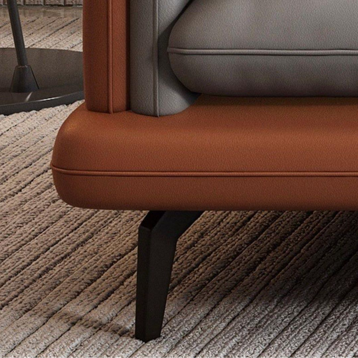 AFIONE Modern Genuine Leather Sofa