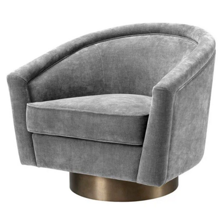 ZACHARY Modern Swivel Lounge Chair