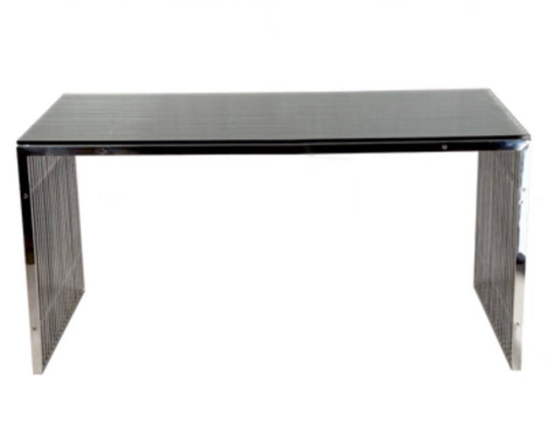 BRAM Modern Stainless Steel Bench