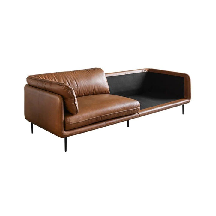 VOSSA Genuine Leather Sofa