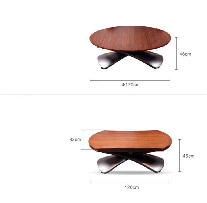 BEFFEN Modern Extendable Coffee & Dining Table