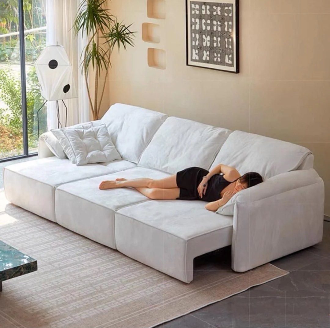 REOSMA Scratch Resistant Electric Sofa Bed