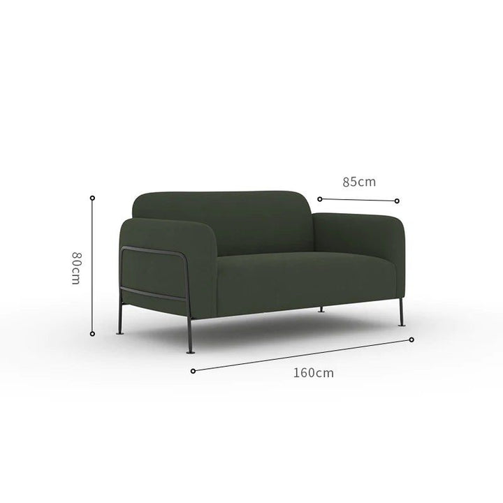 VANDELLIA Round Arm Sofa