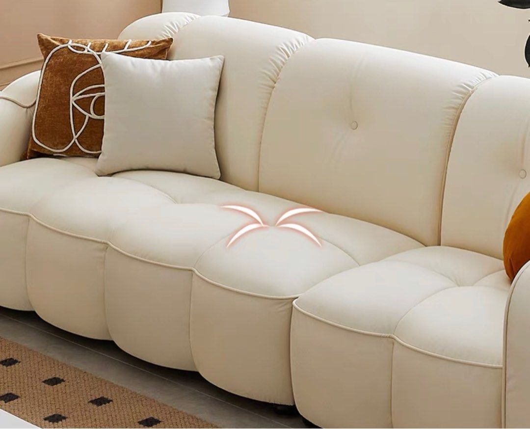 VIRELLA Modern Velvet Sofa