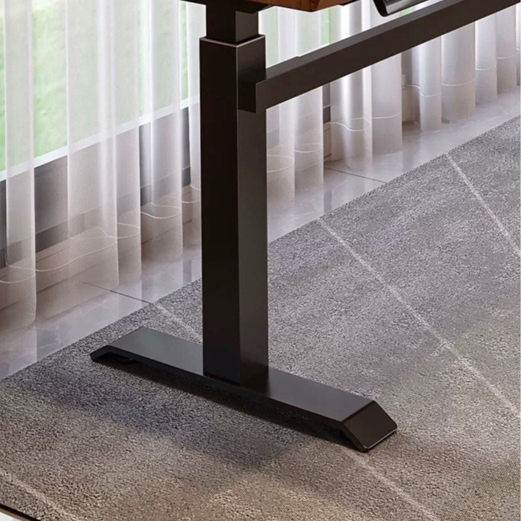 MELVIN Adjustable Solid Wood Office Table