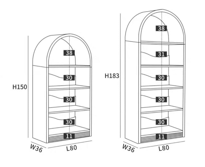 NOVA Minimalist Display Shelf