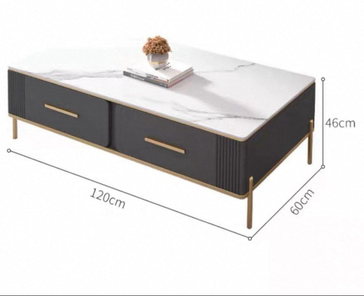 JAVIOS Modern Sintered Stone TV Console