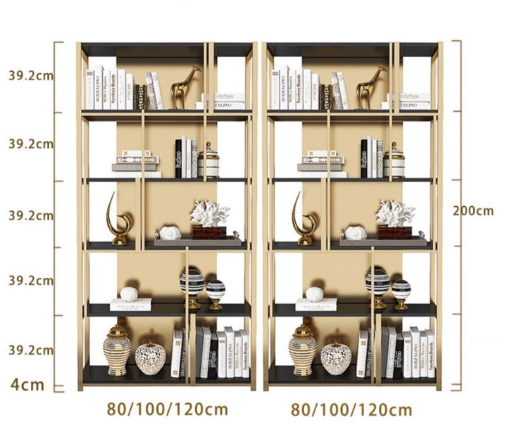 RASHEY Modern Display Shelf