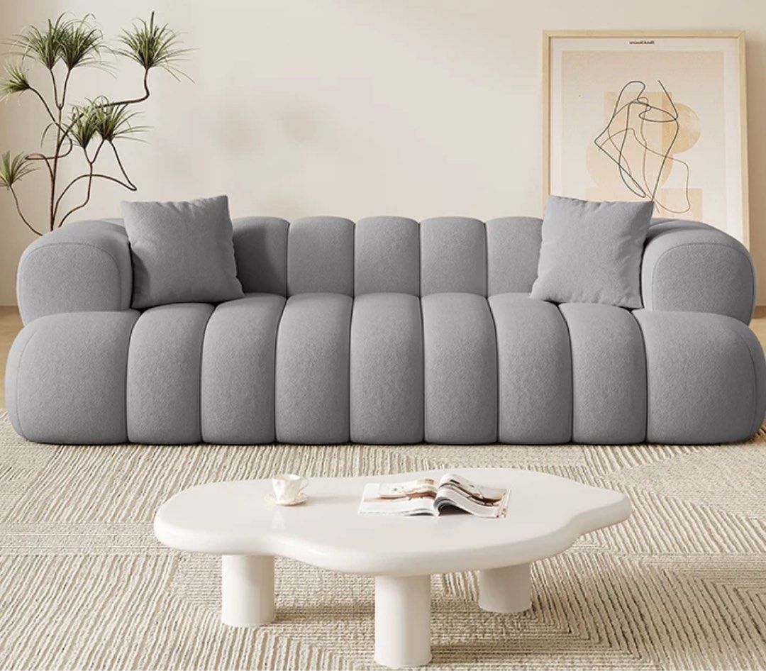 TOPIK Modern Boucle Sofa