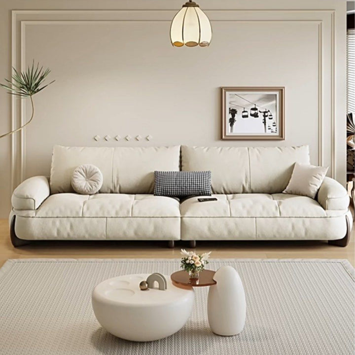 NOVIA Modern Scratch Proof Fabric Sofa