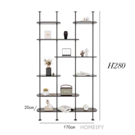 SABELLY Modern Full Length Wall Shelf