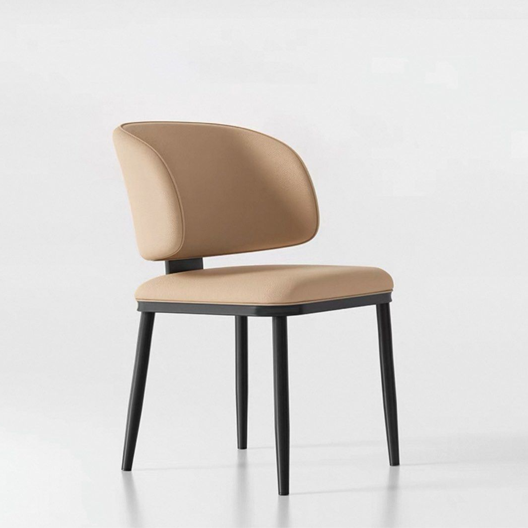 GEOS Modern Scratch Proof Leather Dining Chair