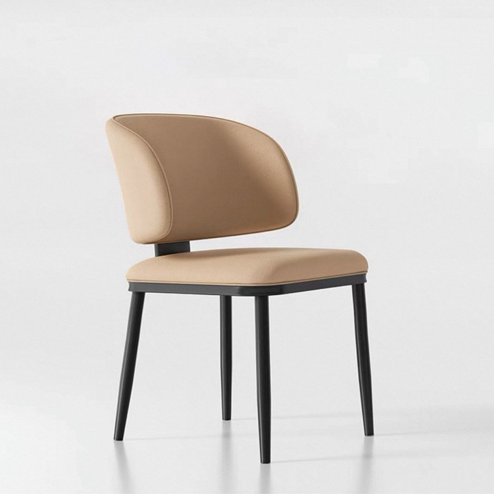 GEOS Modern Scratch Proof Leather Dining Chair