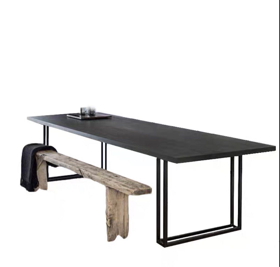 RUSSELL Modern Solid Wood Dining Table / Office Desk