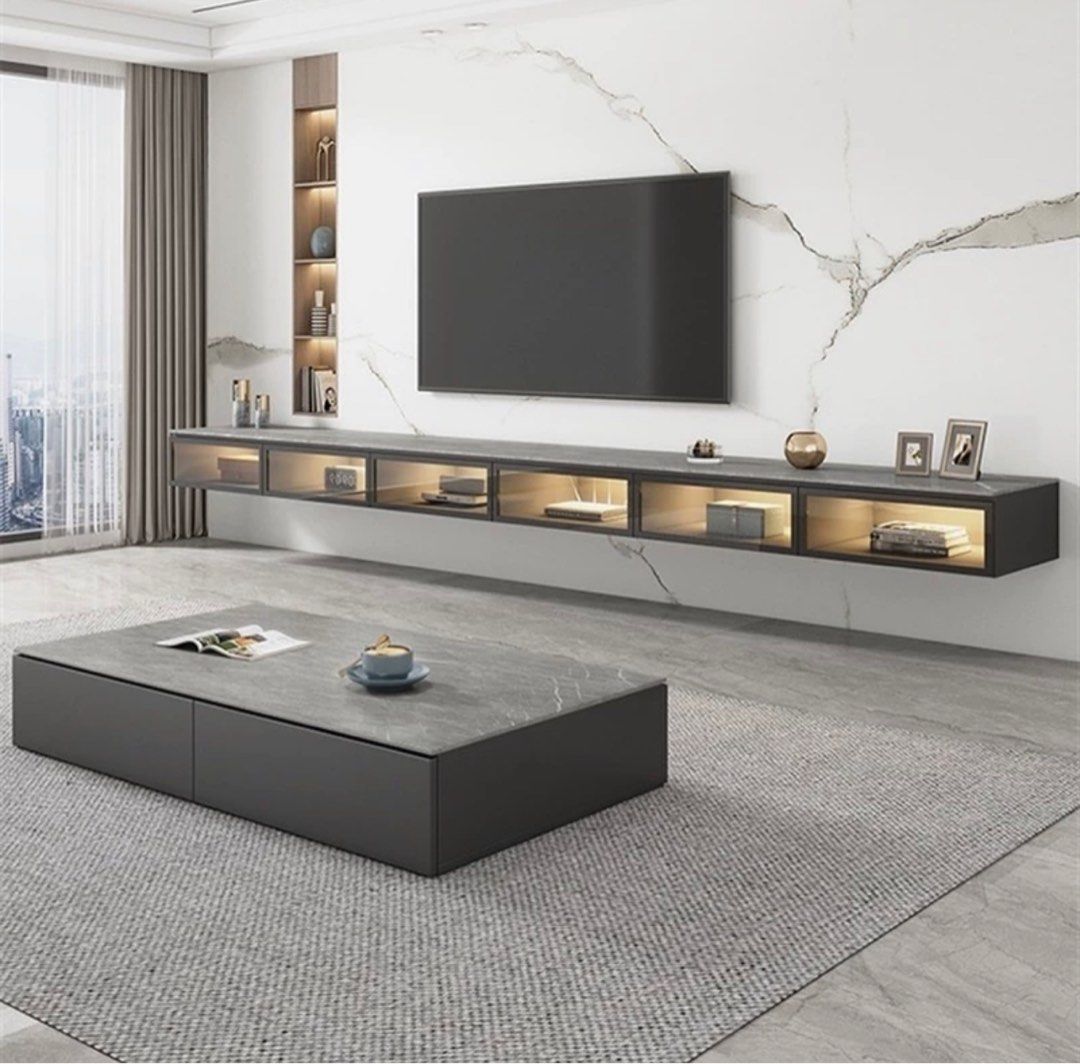 STADIA Modern Floating TV Console