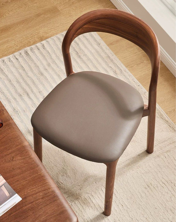LEANN Modern Solid Wood Dining Chair