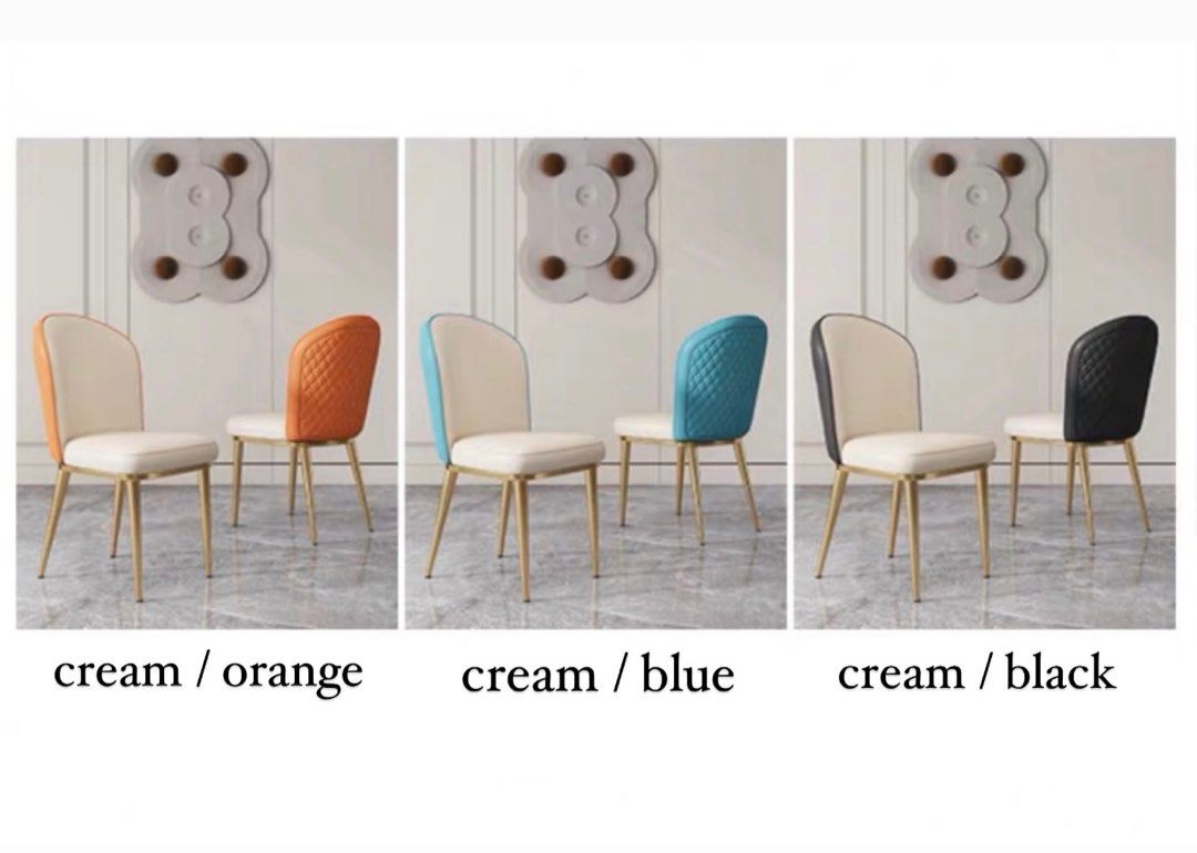 DIALE Modern Leather Dining Chair