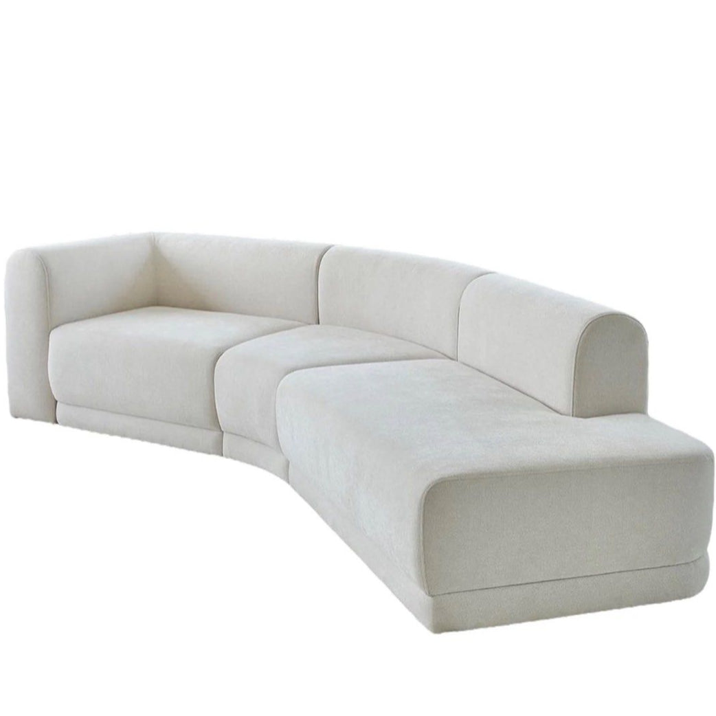 ACASA Modern Scratch Resistant Sectional Sofa