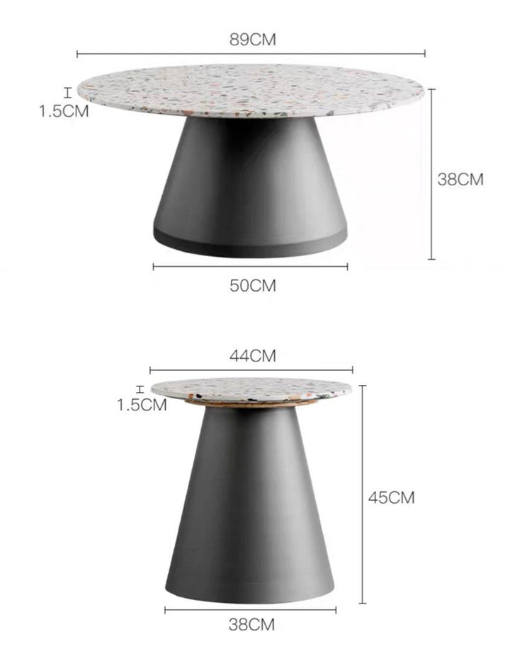 AVERSA Modern Terrazzo Coffee Table