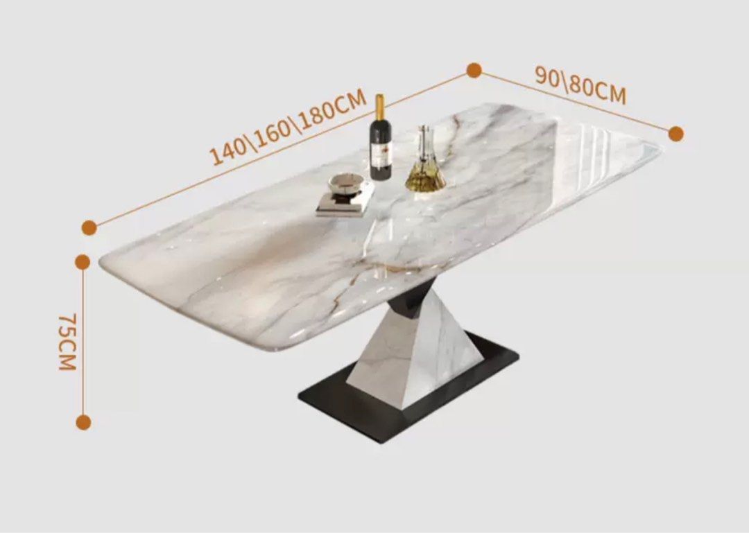 HENDERSON Modern Marble Dining Table