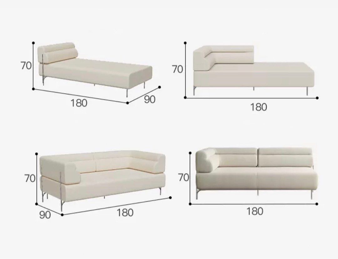 KENDRICK Modern Fabric Sofa