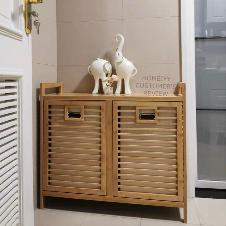 ALTAIR Modern Bamboo Storage Basket