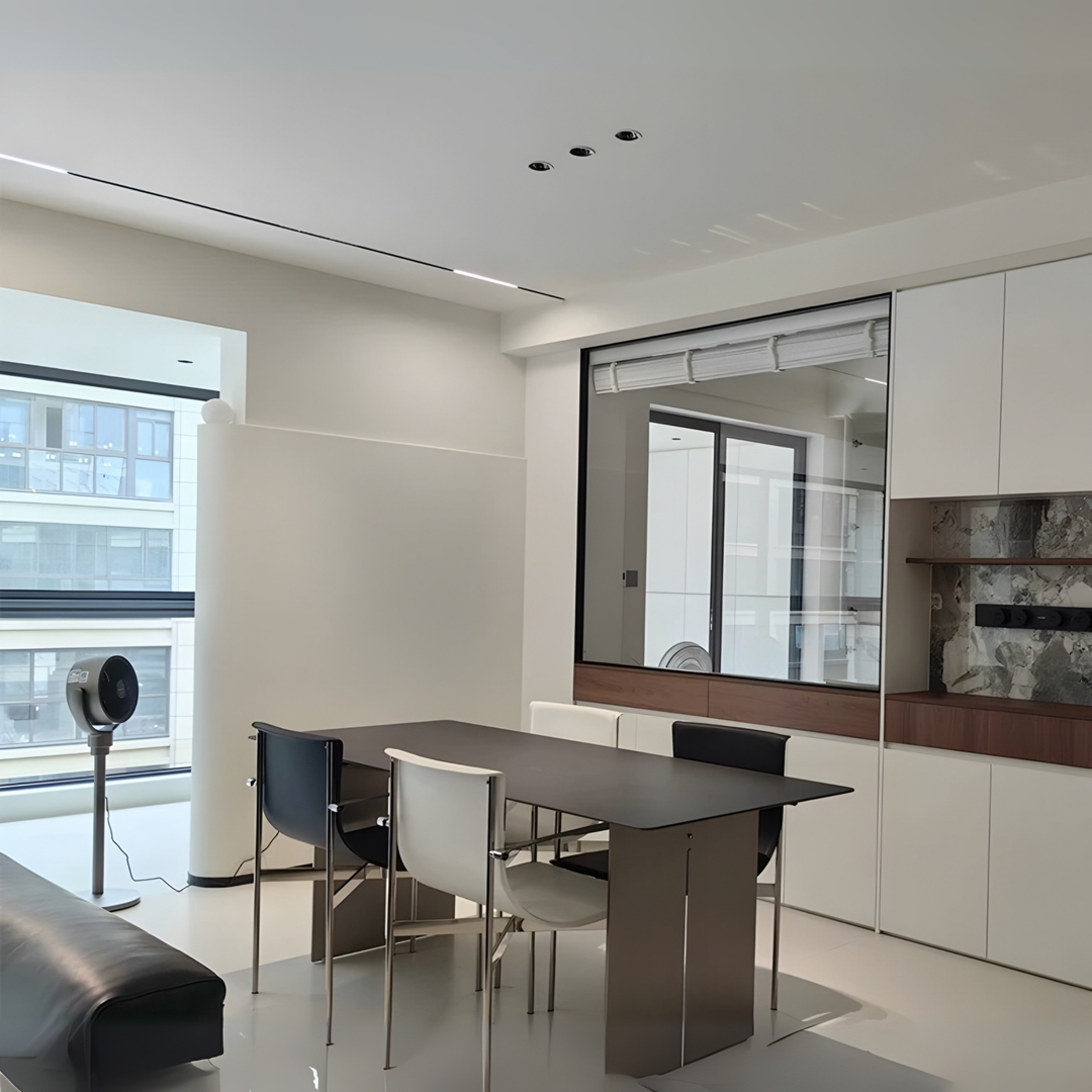 VERO Modern Stainless Steel Dining Table