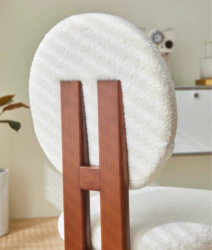 DON Mid-Century Boucle Dining Chair